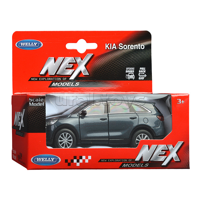 Модель машины 1:34-39 Kia Sorento