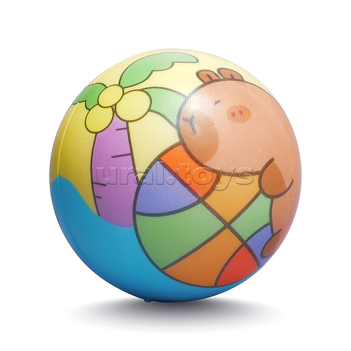 Мяч детский "Капибара" PU (7см) в коробке