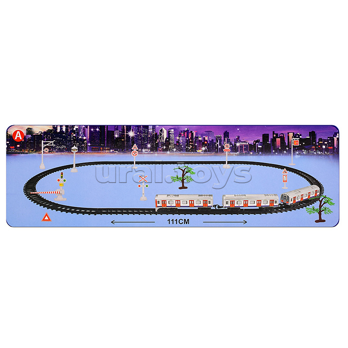 Железная дорога "Subway set" в коробке Железная дорога "Subway set" в коробке