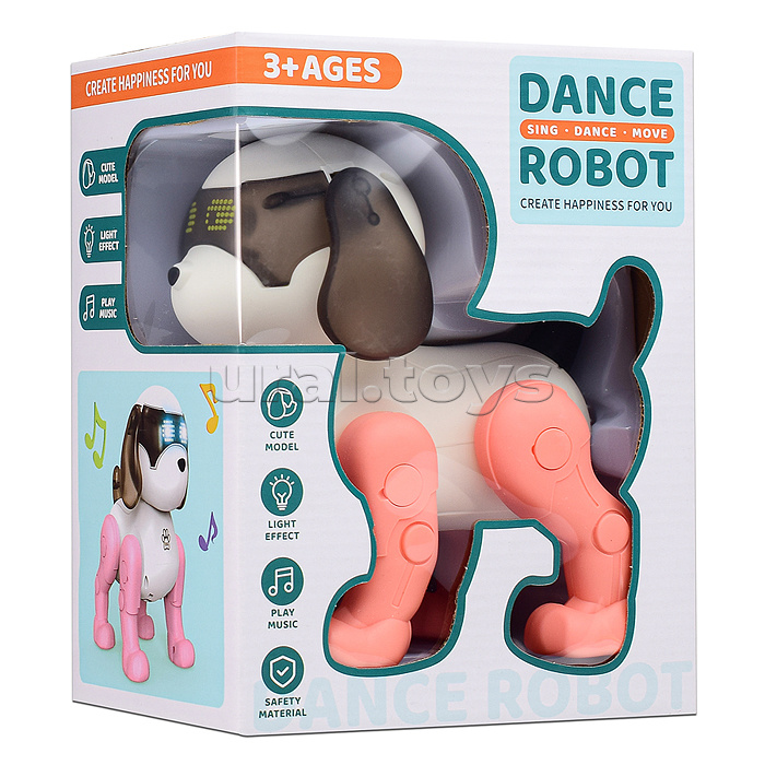 Робот "Собака. Танцор" р/у, 27MHz, в коробке