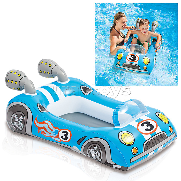 Лодка Pool Cruisers, от 3-6 лет, цвета МИКС, 59380NP INTEX