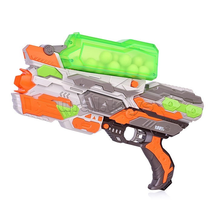 Бластер "Bullet storm" с шариками, в коробке