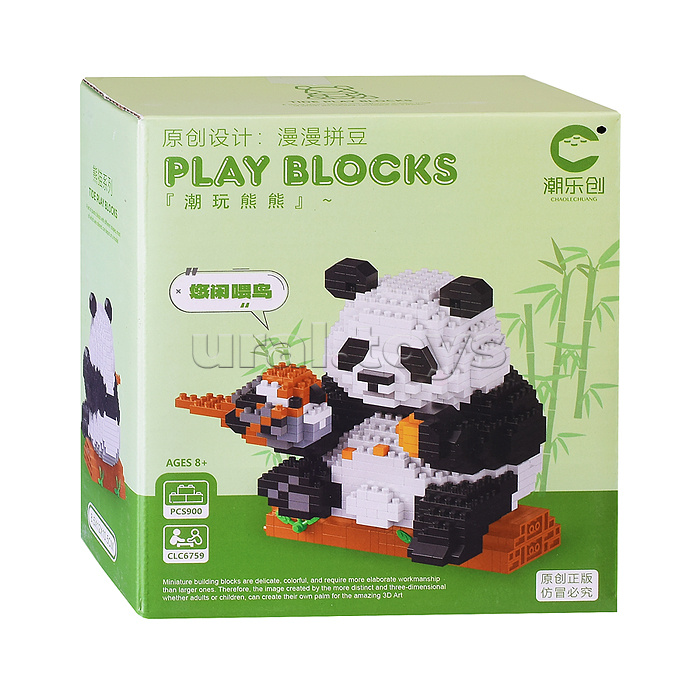 Конструктор "Panda" (900 дет.) в коробке Конструктор "Panda" (900 дет.) в коробке