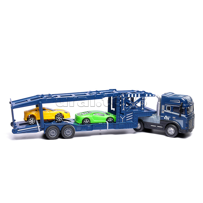 Машина "Транспортер" 1:24 (свет,звук) в коробке