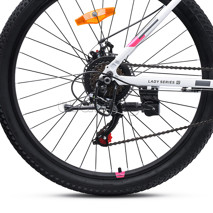 Велосипед 26" Rocket lady Alloy 26, цвет белый, размер 17"
