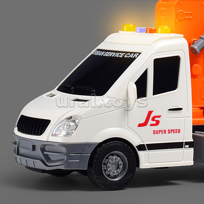 Машина "ЭкоЛесник" 1:16 (свет, звук) в коробке