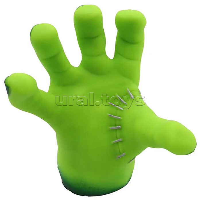 Тянучка Zombie Hand Elasticorps зеленая рука 13см