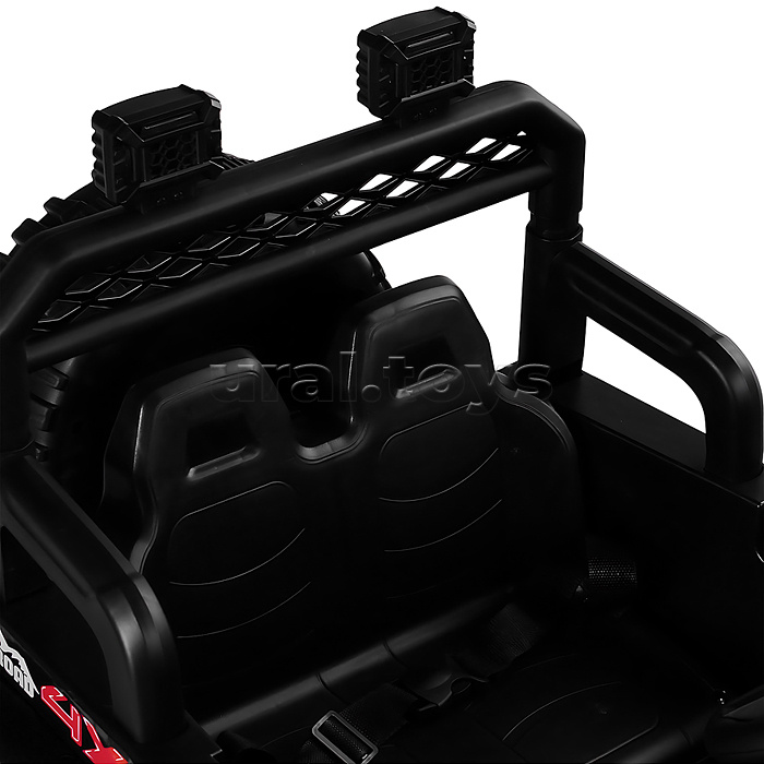 Электромобиль детский "Покоритель гор" (цвет черный)