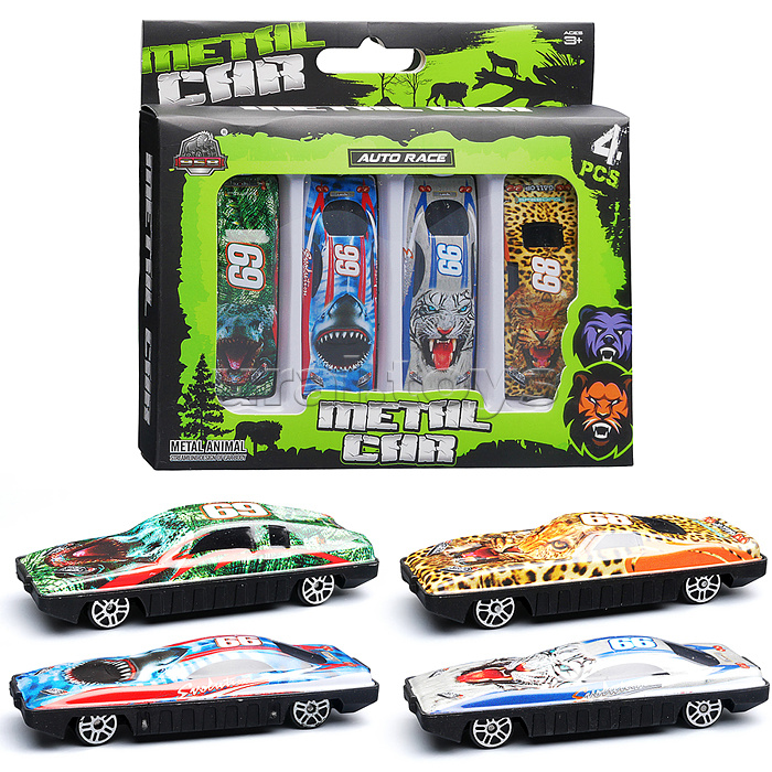 Набор машин "Рейс" металл, в коробке