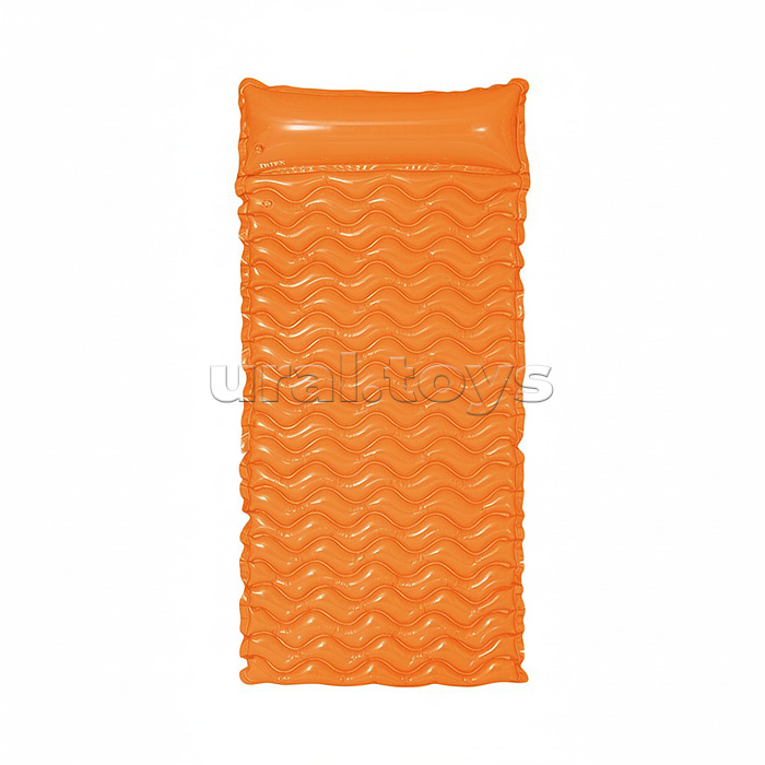 Матрас для плавания «Волна», 229 х 86 см, цвета МИКС, 58807EU INTEX