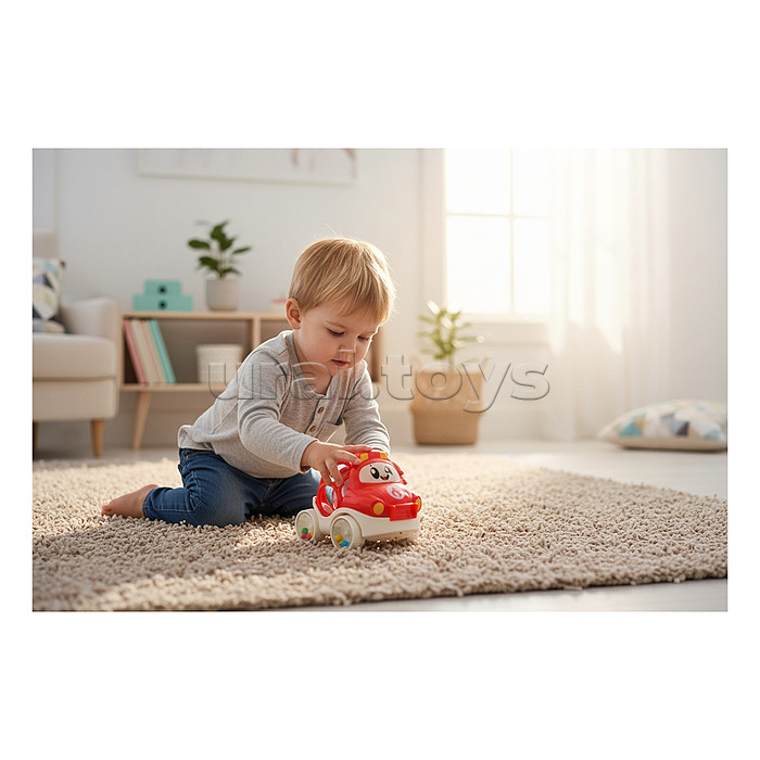 Погремушка "Пожарная машинка" в пакете