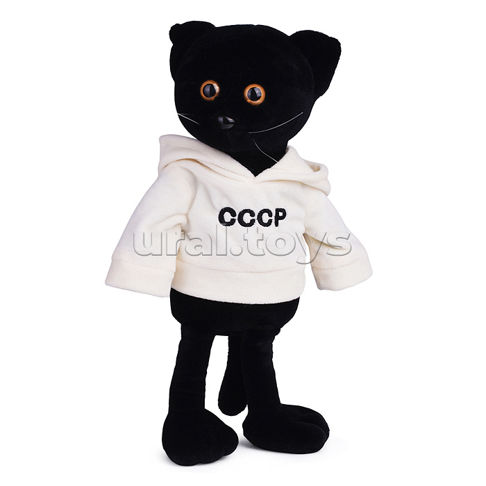 Кот "СССР" в молочной кофте