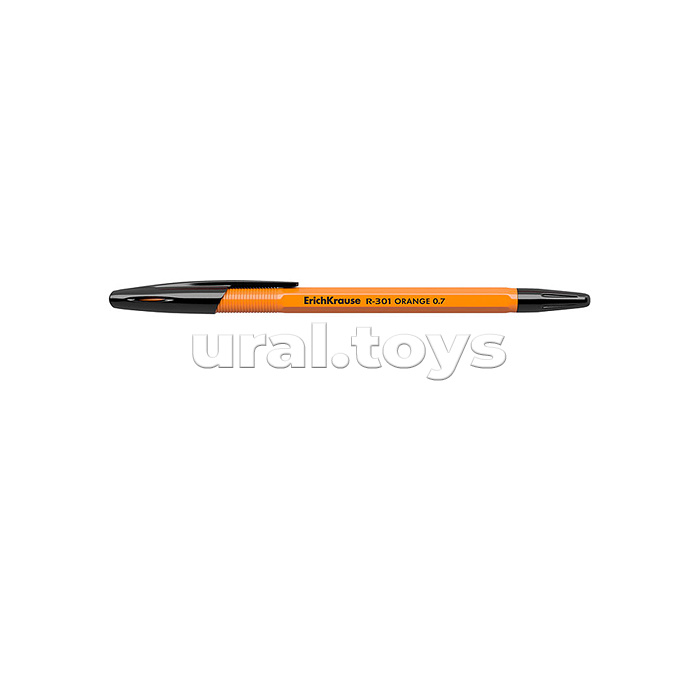 Ручка шариковая R-301 ORANGE 0.7 Stick цвет чернил чёрный