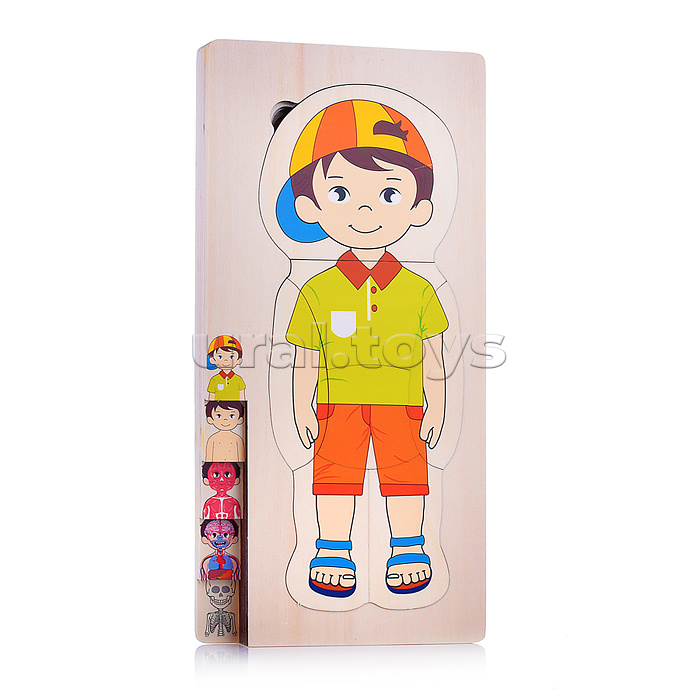 Пазл-вкладыш "Мальчик