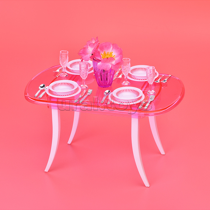 Набор мебели для кукол "Столовая" в коробке