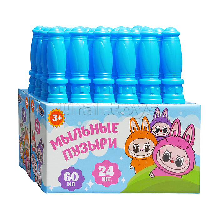 Мыльные пузыри 60 мл колба, дисплей 28*23*14,5 см