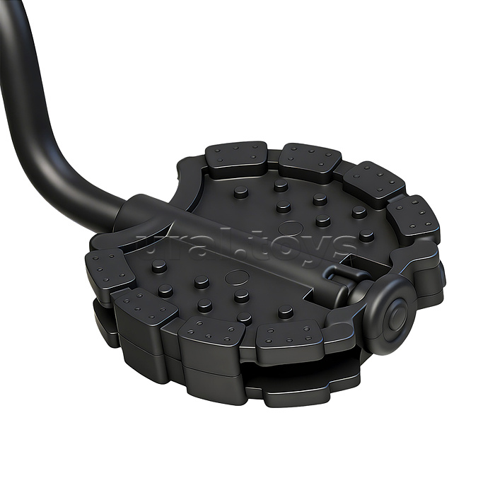 Велосипед трехколесный Rocket 107NEW, колеса EVA 10"/8", цвет желтый