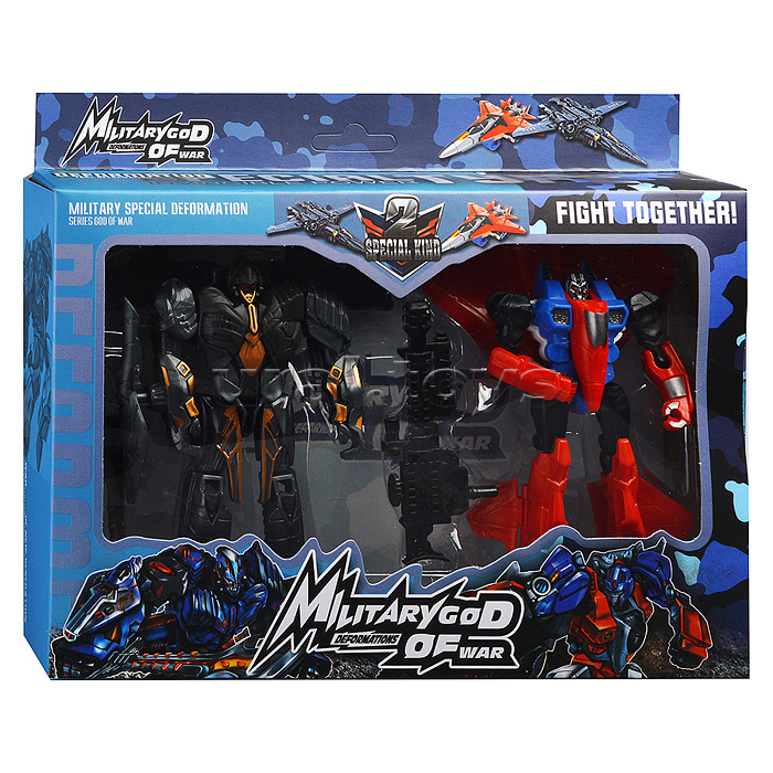 Робот "Истребитель" трансформирующийся, в коробке