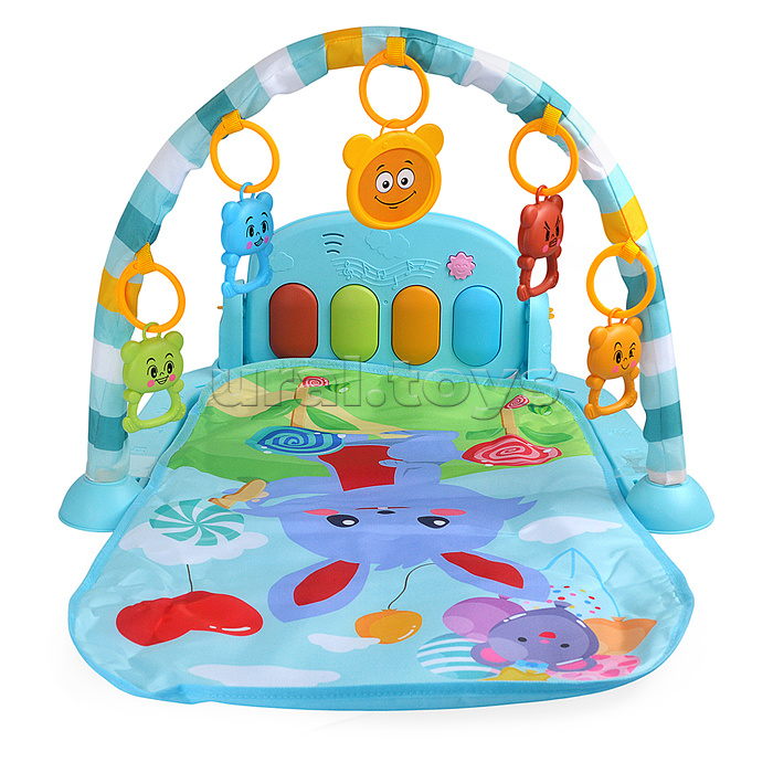 Коврик развивающий "Весёлый зайчик" в коробке