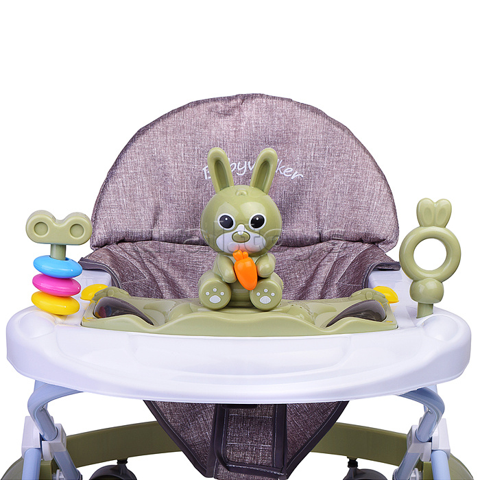 Ходунки "Зайка" (цвет зеленый)