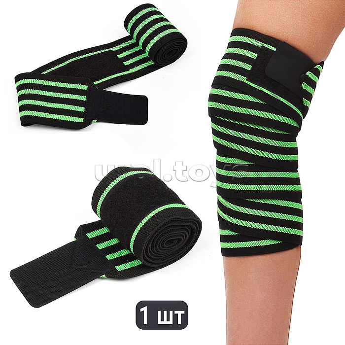 Бинт спортивный наколенный, в пакете