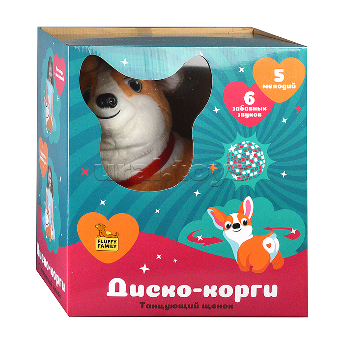 Щенок интерактивный "Диско Корги" Щенок интерактивный "Диско Корги"