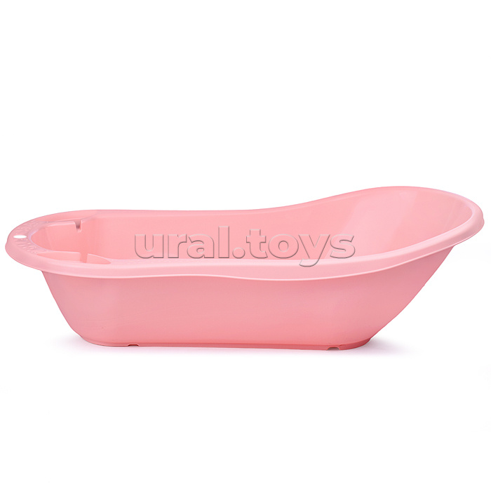 Ванна детская с клапаном для слива воды, 1000х490х305мм, 46л (Светло-розовый)