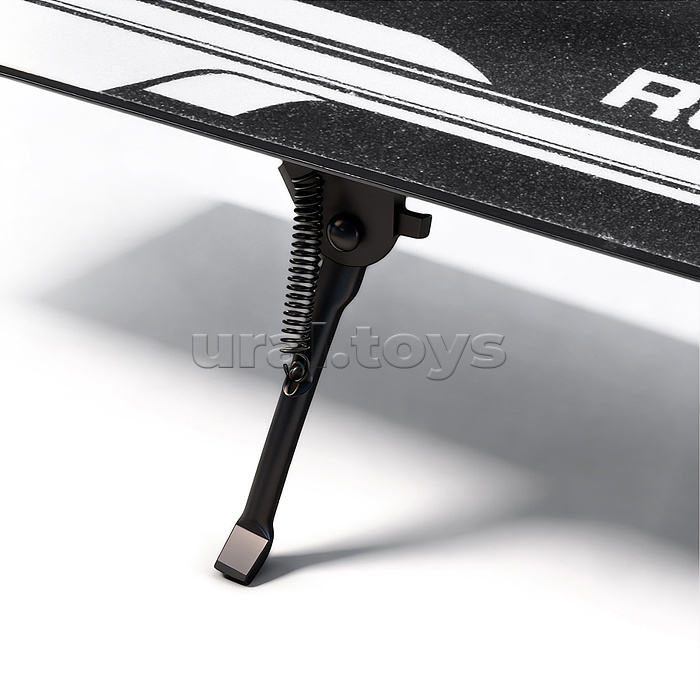 Самокат ROCKET колеса PU 200 мм, ABEC 7, чёрный (в пакете)