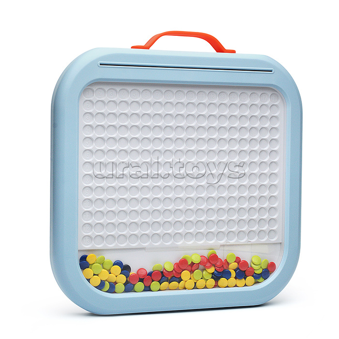 Доска магнитная "Собирай и познавай по картинке" с набором карточек, в коробке