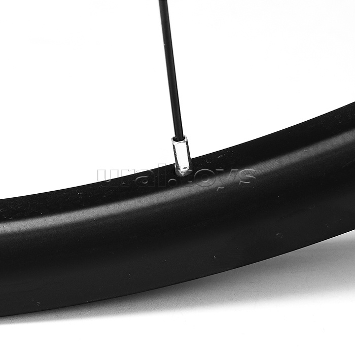 Колесо велосипедное 26" переднее, алюминий, диск 6-болт, с гайками