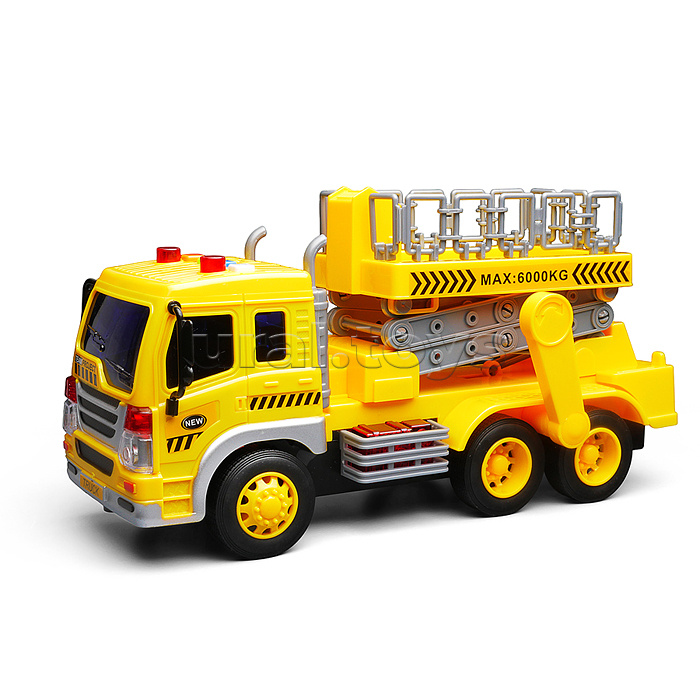 Набор машин "Строительные работы" 1:16 (свет, звук) в коробке