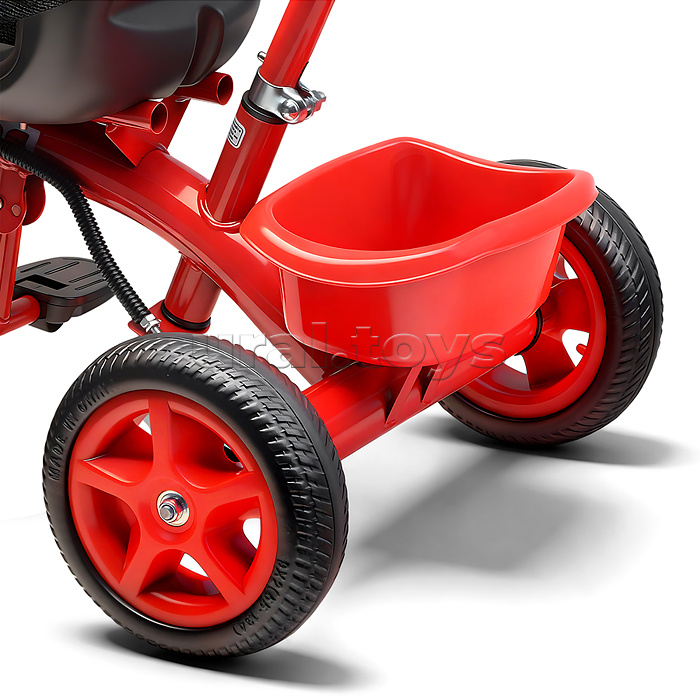 Велосипед 3-х колесный, красный
