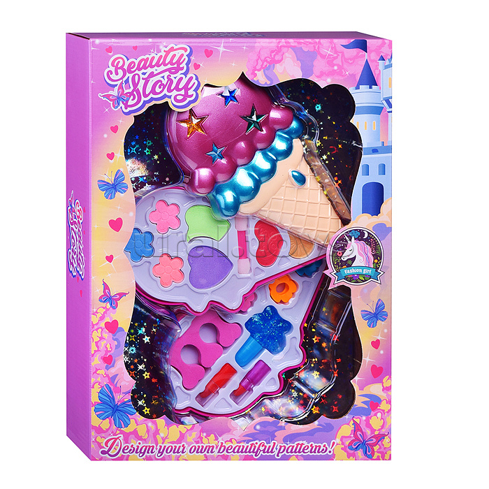 Набор детской косметики "Звёздное мороженое" в коробке