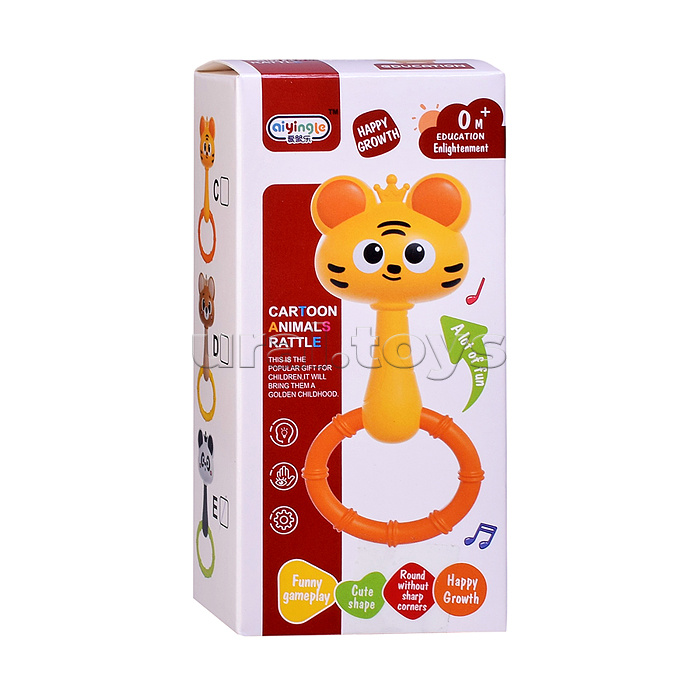 Погремушка "Медвежонок" в коробке