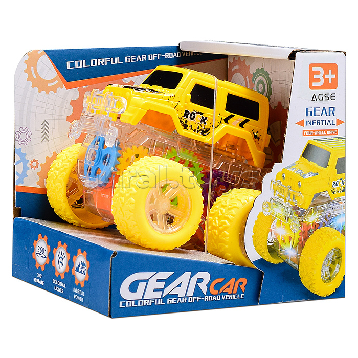 Машина "Блестящий трюк" в пакете