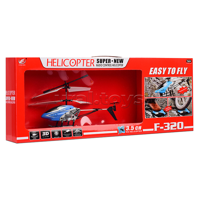 Вертолет "Easy To Fly" р/у, 27MHz, в коробке Вертолет "Easy To Fly" р/у, 27MHz, в коробке