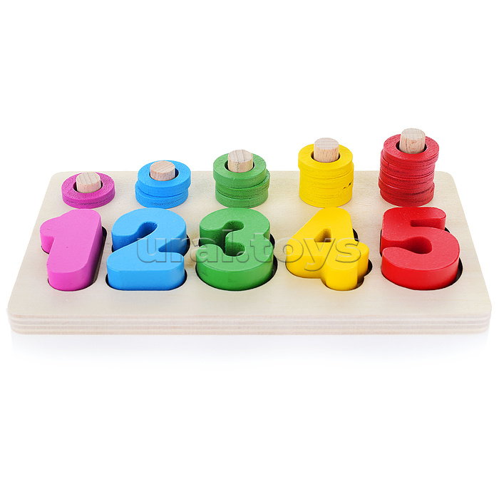 Пирамидка-вкладыш от 1 до 5 Пирамидка-вкладыш от 1 до 5