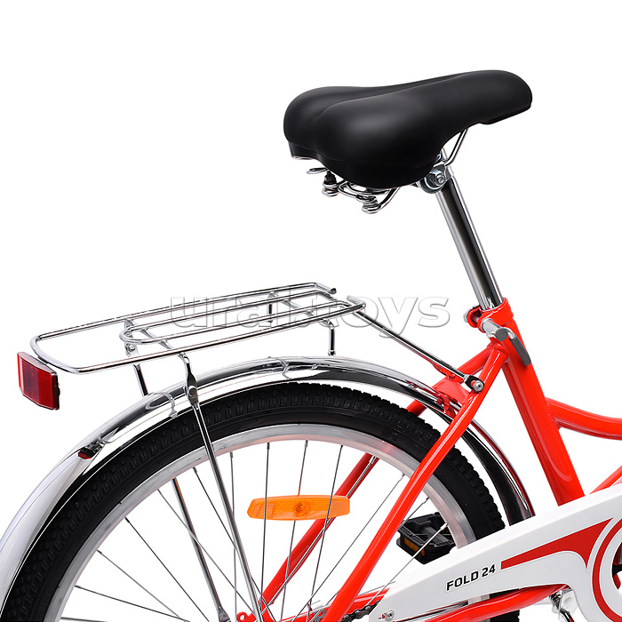 Велосипед 24" Rocket City Fold 24, цвет красный, размер 16"