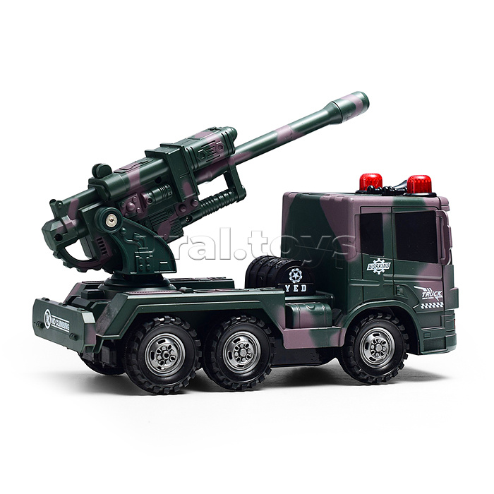 Машина "Военный грузовик" р/у, 27 MHz.  в коробке