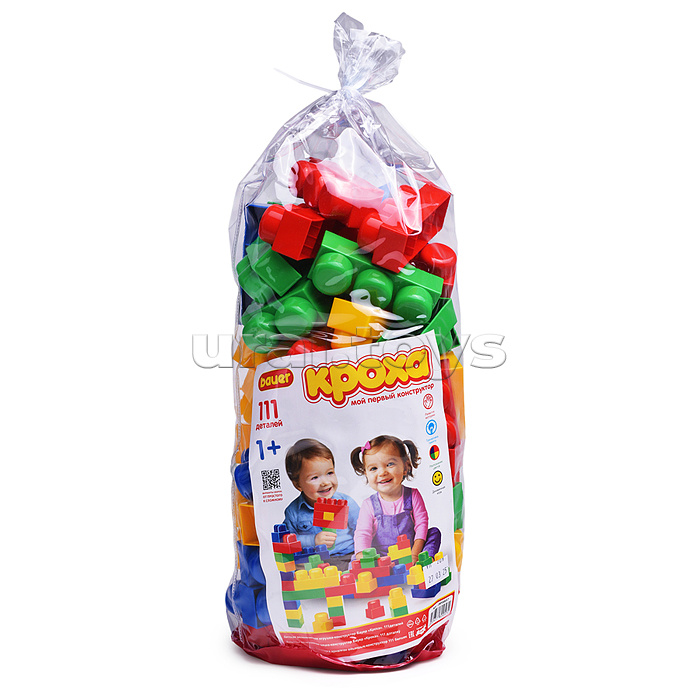 Конструктор "Кроха" 111 дет.