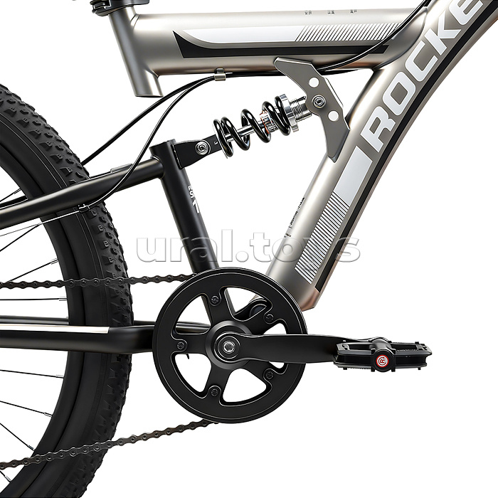 Велосипед 24" Rocket Azkar Pro, цвет серый, размер 15"