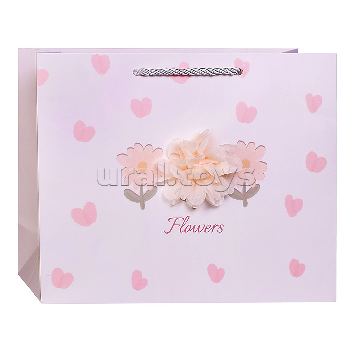 Пакет подарочный "Волшебный свёрток" 24,5*19,5*10см. (в ассортименте)