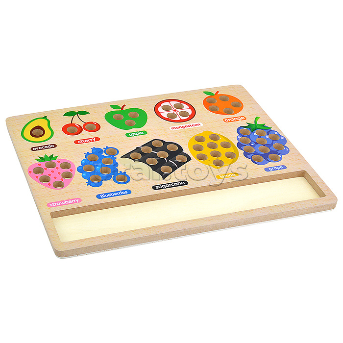 Игра развивающая "Фруктики" Игра развивающая "Фруктики"