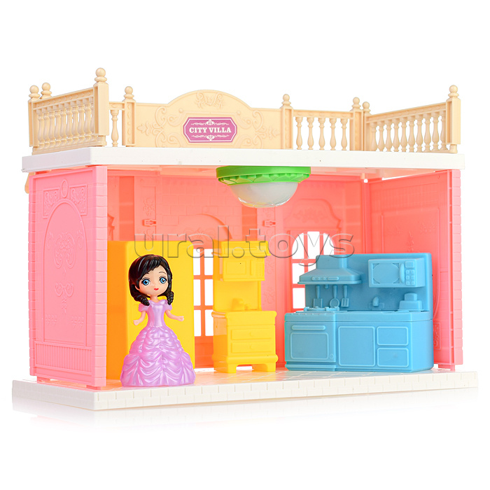 Дом для кукол "Сказка" в коробке