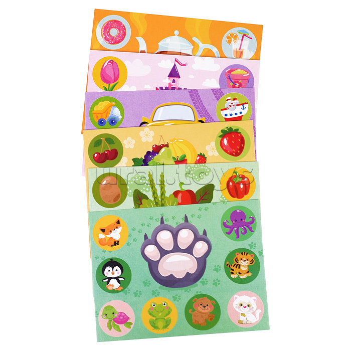 Лото с деревянными фишками "Для детей" Baby Toys Лото с деревянными фишками "Для детей" Baby Toys