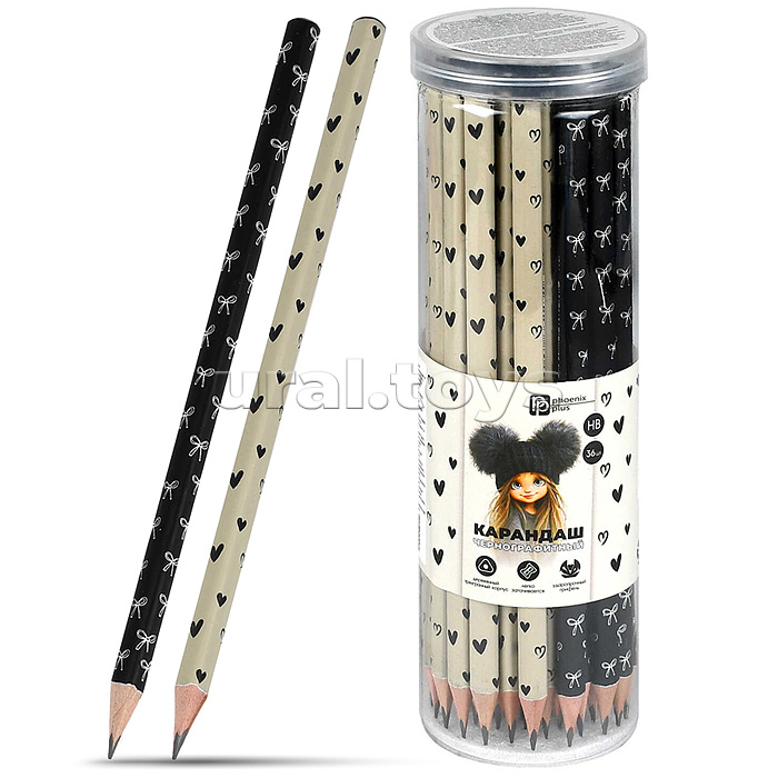 Карандаш чернографитный "Кокеткор" HB