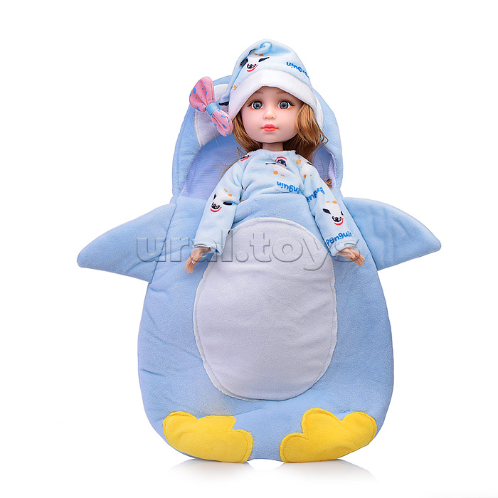 Кукла "София" в костюме пингвина,в  коробке