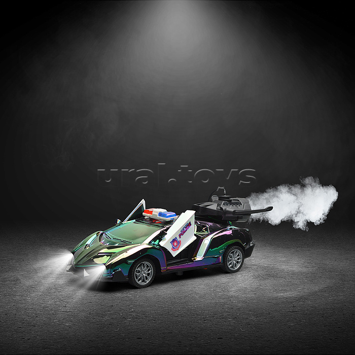 Машина "Спортивная полиция" р/у 27 MHz, в коробке