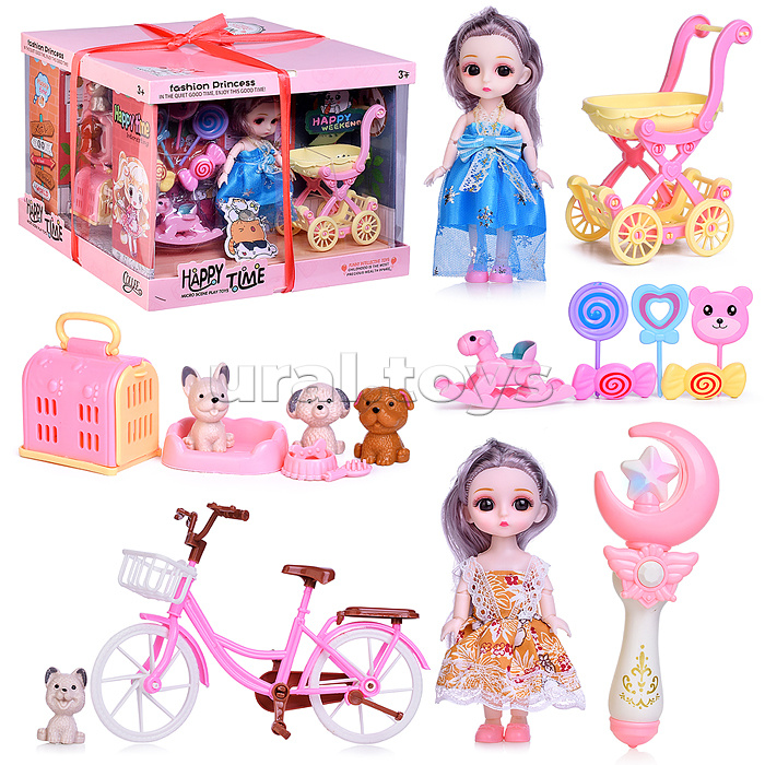 Кукла с аксессуарами "Виктория" в коробке