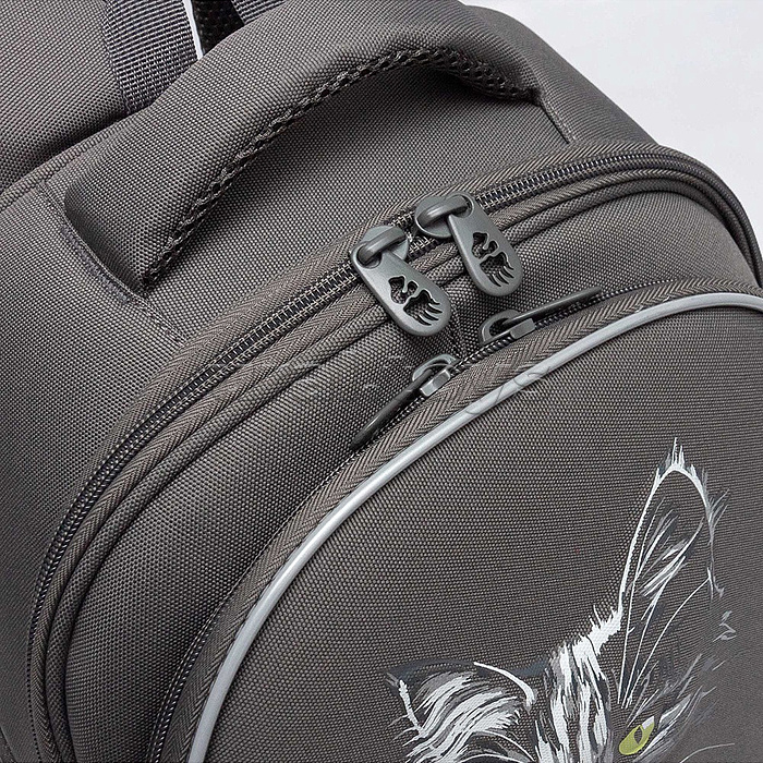 Рюкзак школьный (серый)